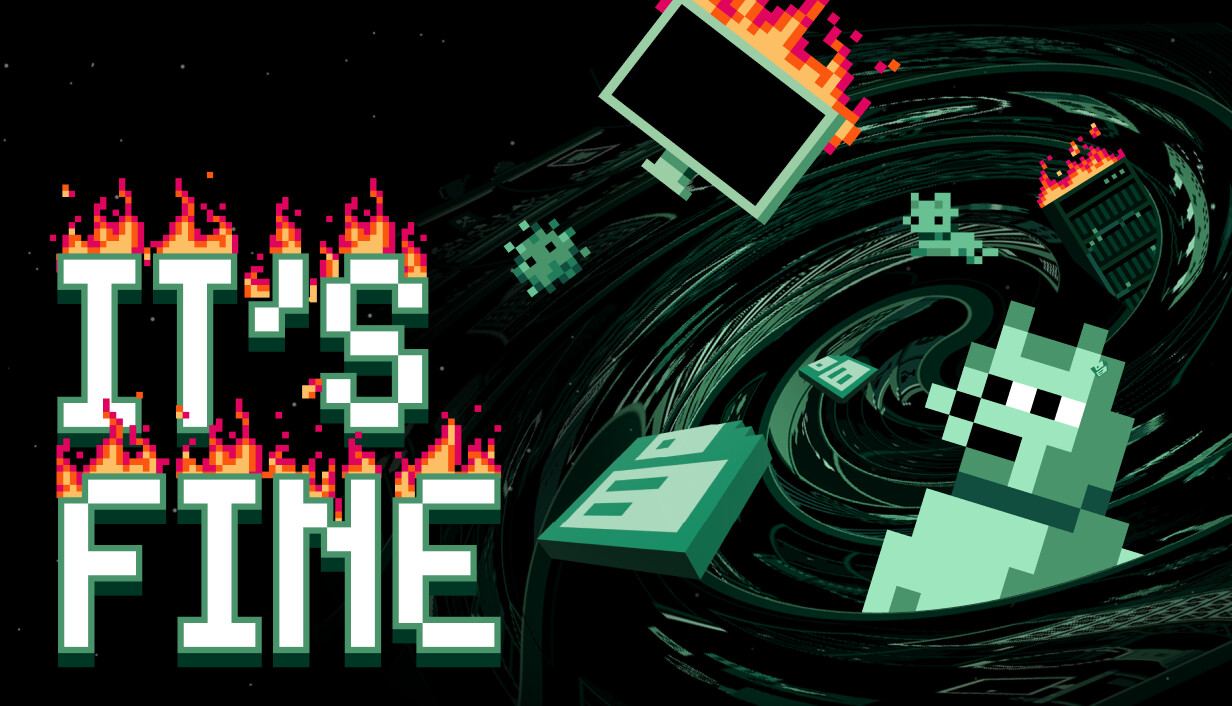 It's Fine key art