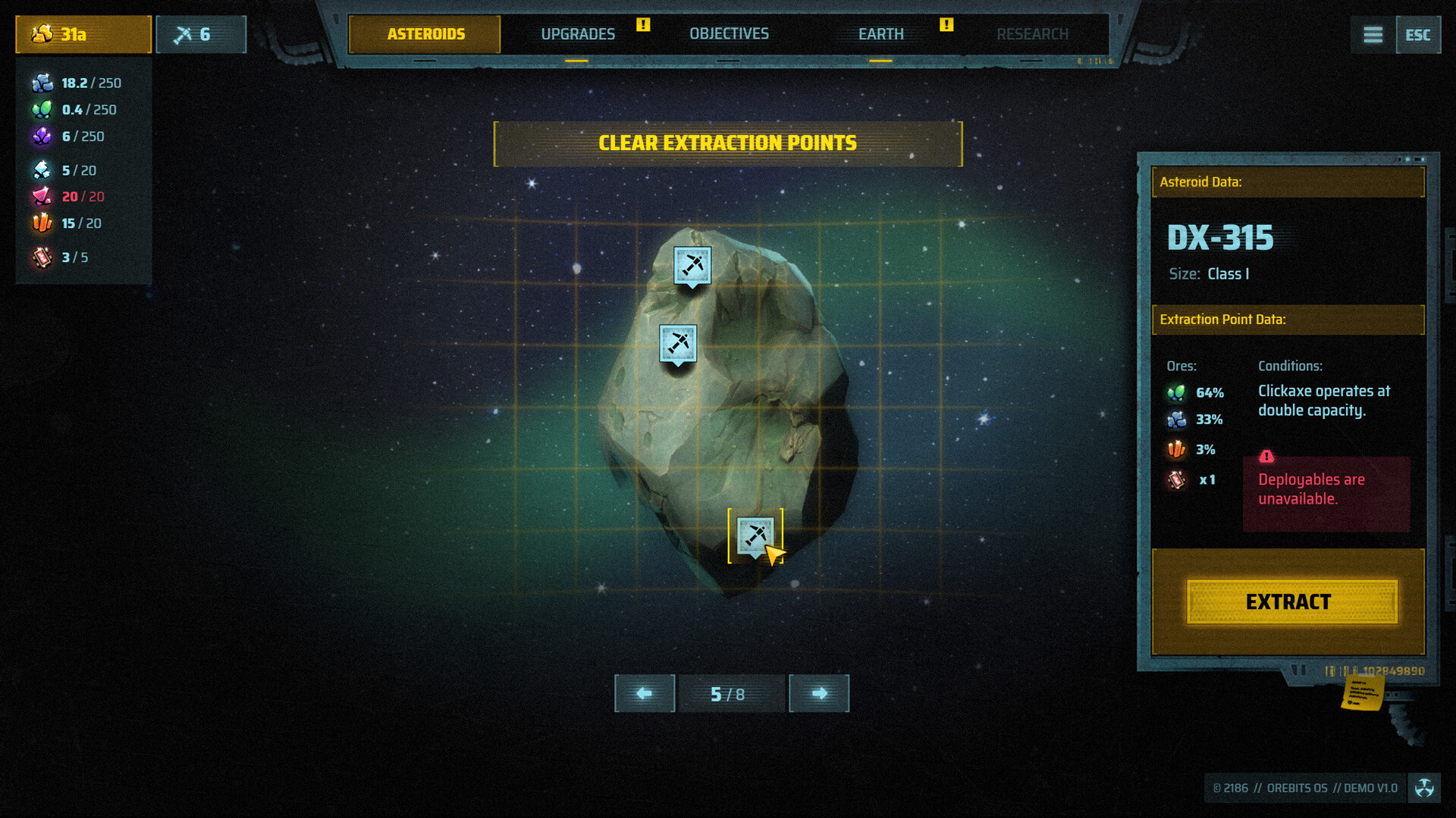 Orebits asteroid mining